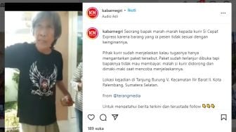 Bapak-bapak Marah ke Kurir karena Barang Pesanannya Tak Sesuai, Warganet: Enggak Cocok Belanja Online