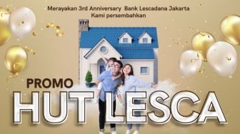 Sambut HUT ke-3, Bank Lescadana Hadirkan Promo Biaya Appraisal Rumah Cukup Rp300 Ribu Saja