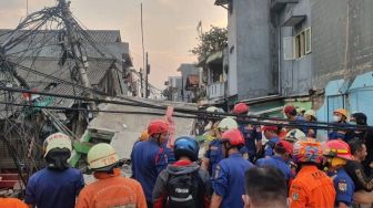 Ungkap Penyebab Rumah Roboh di Johar Baru yang Tewaskan 1 Warga, BPBD: Kelalaian Petugas Proyek Saluran Air