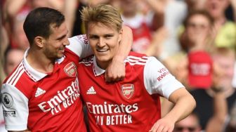 Selebrasi Pemain Arsenal Usai Cetak Gol Dinilai Lebay, Ini Respons Netizen