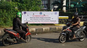 Tutup Jembatan Kapin, Lurah Pondok Kelapa Klaim Banyak Pengguna Jalan Acungi Jempol