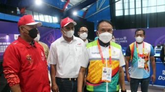 Menpora Amali Puji Persiapan Arena Tenis Meja ASEAN Para Games 2022