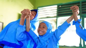 Peringati HAN 2022, Kemensos Kunjungi Anak di Desa Dames Damai Lombok