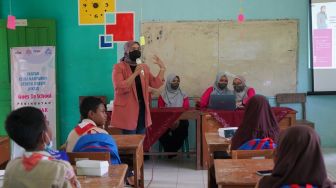 Peringati Hari Anak Nasional, IIKSG Gelar Goes To School ke Sekolah Negeri di Rembang