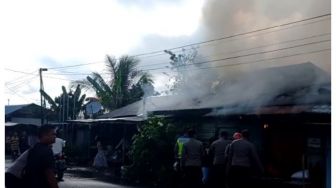 Gara-gara Obat Nyamuk, Tiga Rumah Terbakar di Kota Muara Teweh