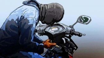 Pulang Subuhan, Warga Kalianda Kaget Lihat Motornya Digondol Maling