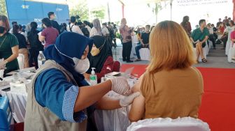 Sebanyak 14,121 Tenaga Kesehatan di Kepri Segera Divaksinasi Booster Kedua