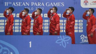 Indonesia Sumbang Emas Perdana Lewat Cabor Para Badminton Nomor Beregu Putra