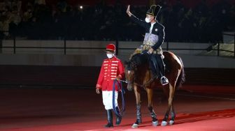 Heboh Gibran Naik Kuda di Opening Ceremony ASEAN Para Games 2022, Jan Ethes: Bapak Keren!