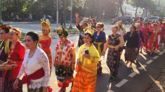 Longmarch Dari Diponegoro Ke KPU Untuk Daftar Pemilu 2024, PDIP Gelar Pawai Kebudayaan