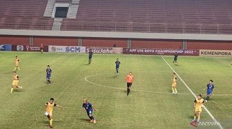Ditahan Laos 1-1, Timnas Thailand Gagal di Puncak Grup B Piala AFF U-16
