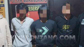 Polsek Marangkayu Ringkus 3 Orang Pengedar Sabu, Ancaman 20 Tahun Penjara