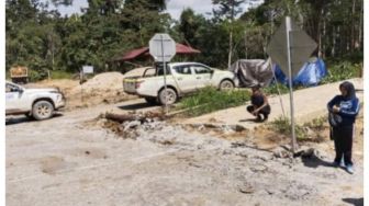 Masih Berpolemik! Penutupan Jalan Angkutan Tambang PT Arsy Nusantara