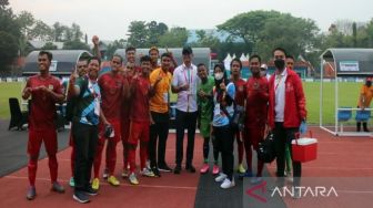Tekuk Kamboja 7-1, Sepak Bola CP Indonesia Duduki Posisi Puncak