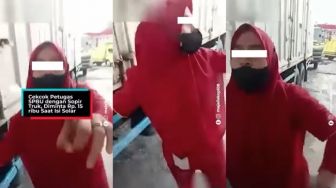 Viral Video Adu Mulut Sopir Truk dengan Petugas SPBU Gara-gara Diminta Duit Tambahan saat Isi Solar