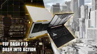 Asus TUF Dash F15 (FX517), Laptop Gaming Powerful dan Harga Terjangkau