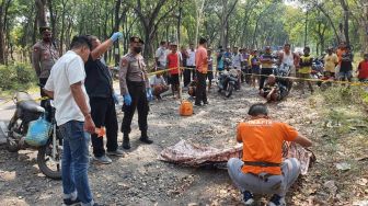 Sudarno Ditemukan Tak Bernyawa Tertindih Sepeda Motornya di Pinggir Jalanan Magetan