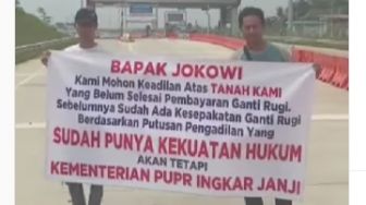 Warga Ngadu ke Presiden Jokowi soal Pembayaran Lahan Tol Serang-Panimbang, Sebut Kementerian PUPR Ingkar Janji
