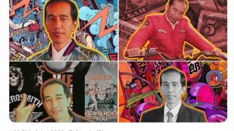 Kocak! Kaesang Puji Pembuat Wallpaper Ponsel dengan Foto Presiden Jokowi, Warganet: Done Masuk Surga