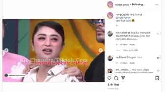 Dewi Perssik Ngamuk saat Live ke Angga Wijaya, Minta Berhenti untuk Pencitraan