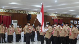 Pelantikan Majelis Pembimbing dan Pengurus Kwarcab Pramuka Kota Balikpapan