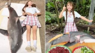 Pamer Live Streaming Makan Hiu Langka, Food Vlogger Ini Ujungnya Mau Digugat Hukum