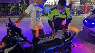 Polres Lebak Bubarkan Balapan Liar yang Resahkan Warga