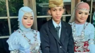 Pemuda Asal Lampung Utara Nikahi 2 Gadis yang Masih Saudara Sepupu