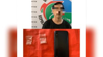 Pemuda Pengangguran di Kusan Hilir Dibekuk Simpan Sabu