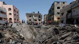 Korban Tewas Akibat Serangan Israel Di Gaza Bertambah Jadi 48 Orang, Ratusan Lainnya Terluka
