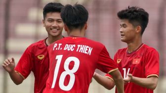 Pemain Vietnam U-16 Selebrasi di Hotel usai Dengar Kabar Lolos ke Semifinal Piala AFF U-16 2022