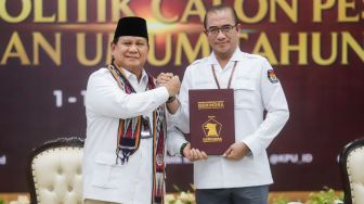 Partai Gerindra Daftar Pemilu 2024 ke KPU