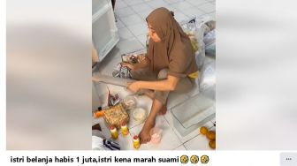 Viral Video Suami Bentak dan Marahi Istri karena Belanja Bulanan Habiskan Rp 1 Juta, Ternyata Settingan