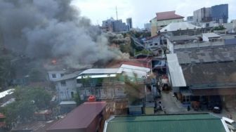 Kebakaran di Klandasan Ulu, 6 Ruko dan 10 Rumah Ludes