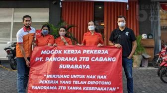 Ironis! Mogok Kerja Perjuangkan Hak, 5 Karyawan Perusahaan di Surabaya Ini Dipecat