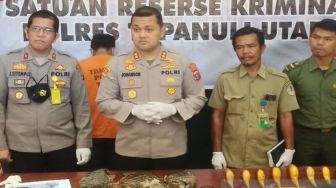 Polisi Tangkap Dua Pelaku Jual Beli Satwa Dilindungi di Sumut