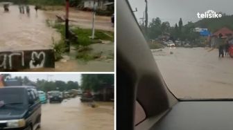 Banjir Terjang Sejumlah Kecamatan di Muna, Dua Area Kuburan Digenangi Air