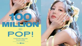 Lagu Debut Solo Nayeon TWICE 'POP!' Capai 100 Juta Views di YouTube