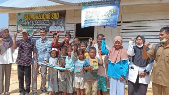 PT MBJ Dorong Suku Anak Dalam Melek Huruf Lewat Saung Belajar di Bayung Lencir MUBA
