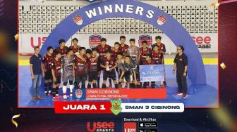 Usee Sports Sukses Gelar Turnamen Futsal Merdeka 2022