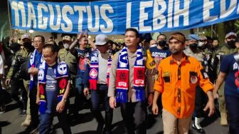 Peringatan HUT ke-35 Arema, Hari Ini Ada Napak Tilas dan Peresmian Patung Singa di Kanjuruhan