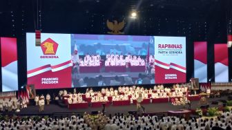 Resmi Dibuka, Agenda Hari Pertama Rapimnas Gerindra Hanya Minta Kesediaan Prabowo Maju Capres Lagi
