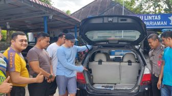 Polisi Kejar-kejaran Tangkap Komplotan Pencuri Baterai Tower di Padang Pariaman, Pelaku Berhenti Usai Dengar Tembakan