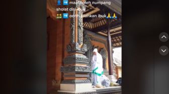 Video Seorang Ibu Menumpang Salat di Rumah Warga Beda Agama di Bali, Banjir Pujian Warganet