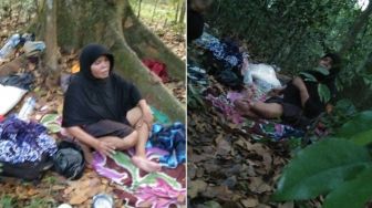 Viral Suami Buang Istri di Hutan Garut, Diduga karena Terkena Stroke