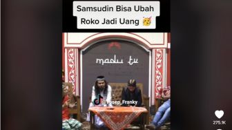 Viral Video Gus Samsudin Ubah Rokok Jadi Uang