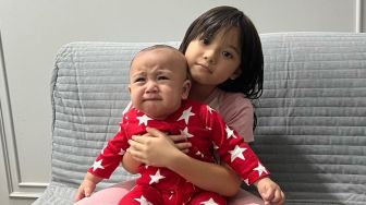 Rayyanza Nangis Dipangku Gempi, Netizen: Kayaknya Cipung Dipelototin Rafathar