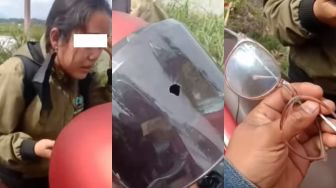 Sedang Berkendara, Perempuan Kena Tembakan Air Soft Gun Sampai Tembus Helm, Terduga Pelaku: Tak Ada Peluru, Cuma Angin