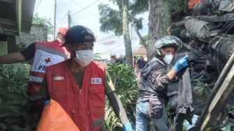 5 Orang Meninggal Dunia dalam Kecelakaan Truk di Jalur Tengkorak Sukabumi-Cianjur