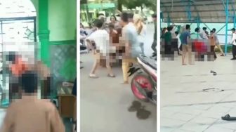 Viral Video Anak Sekolah Dikeroyok di Halaman Kampus, Penyebabnya Gara-gara Saling Senggol Saat Main Bola